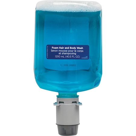 Pacific Blue 40.6 fl oz (1200 mL) Hair And Body Wash Manual Dispenser Refills 4 PK GPC43024